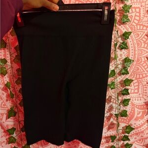 Black Biker Shorts